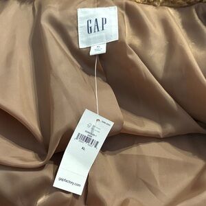 GAP Beige Teddy Coat